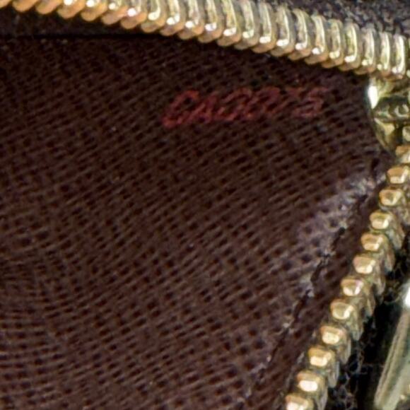 Louis Vuitton Damier Ebene Portefeuille Sarah Wallet Authentic Made In Spain - Picture 6 of 16